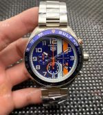 Copy Tag Heuer Formula 1 X GULF Stainless Steel Blue Bezel Watches